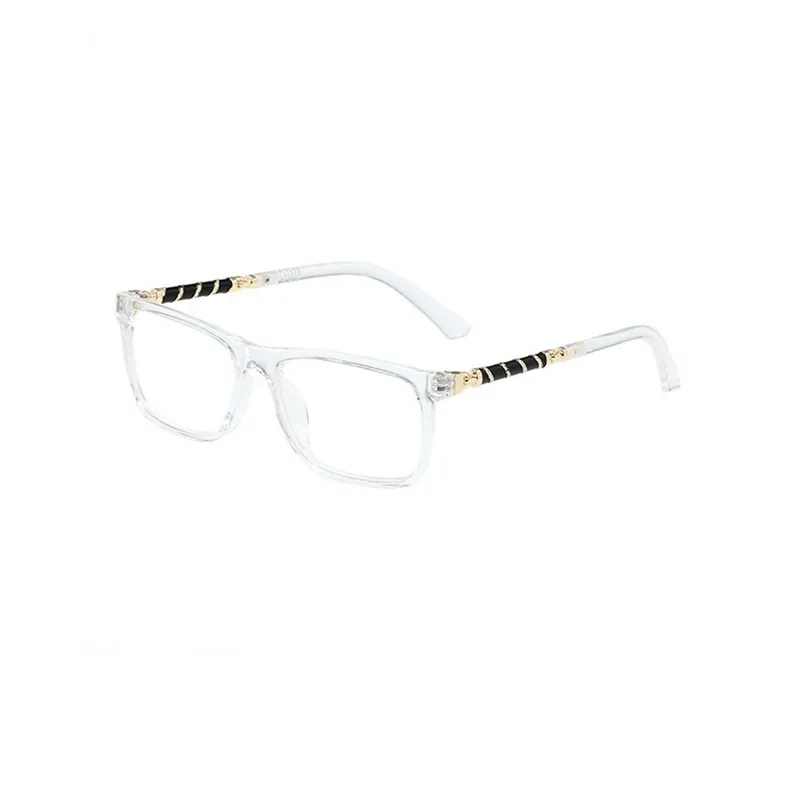 Klasyczne okulary przeciwsłoneczne vintage dla mężczyzn Pełna ramka projektant okularów przeciwsłonecznych UV Ochrona Kobiety przezroczyste soczewki kwadratowe okulary przeciwsłoneczne