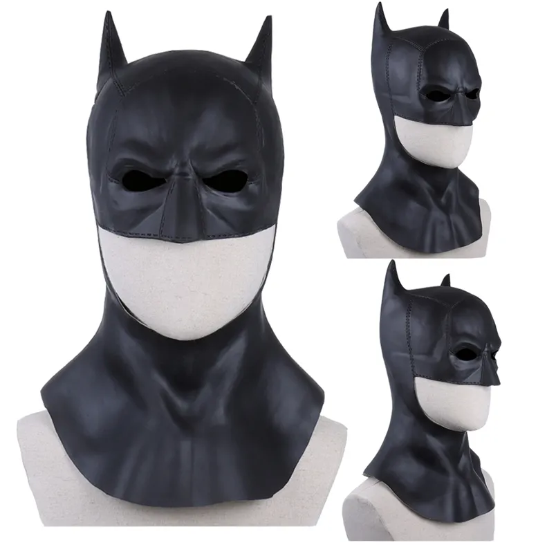 The Bat Cosplay LaTex Masks Halloween Carnival Masquerade Party Costume Props 220819