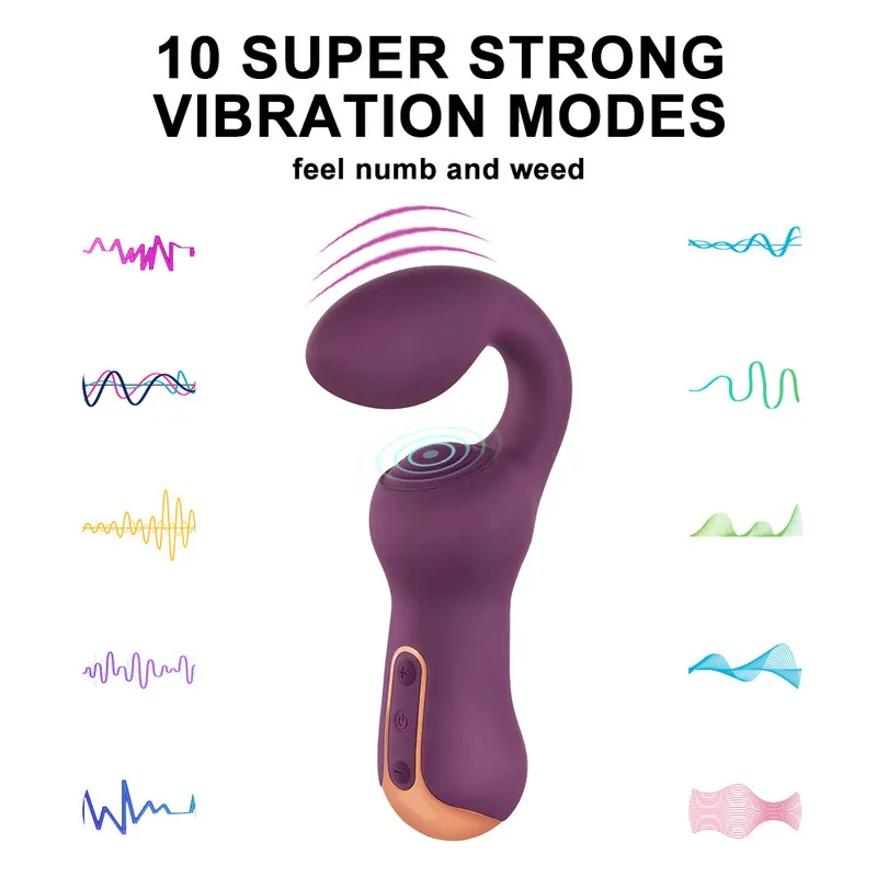 Vasana Potenti vibratori con bacchetta AV per donne Stimolatore del clitoride Stick G Spot Massaggiatore Masturbatore femminile Sesso T_voghion.com
