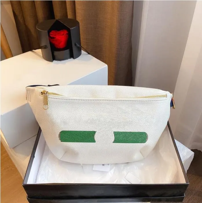 Moda fanny waistler çanta erkek deri bumbag klasik desen bel çanta şık göğüs kemer çanta tasarımcısı Fanny paketleri çapraz vücut çantaları çantalar