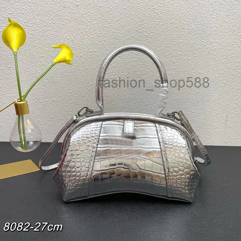 2022 Designer Hourglass Bag Tote Editor serie Project Brand congiuntamente piccole borse da donna di lusso top coccodrillo qualità classica da donna Gnocco