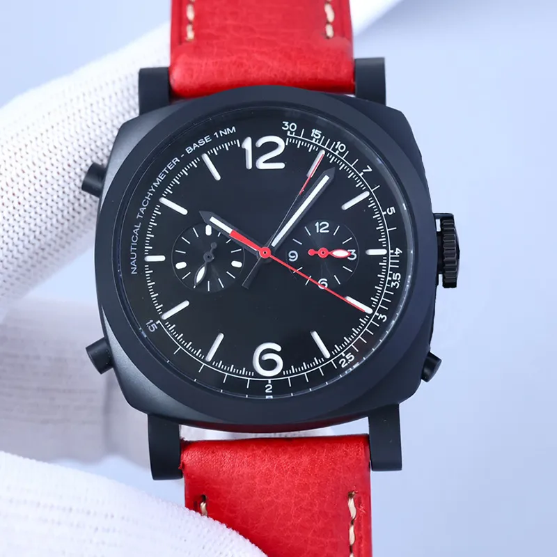 Orologio da uomo 2555 orologi meccanici automatici orologi da 47 mm zaffiro super luminoso orologio da polso da polso cinguettale regolabile Montre de Luxe
