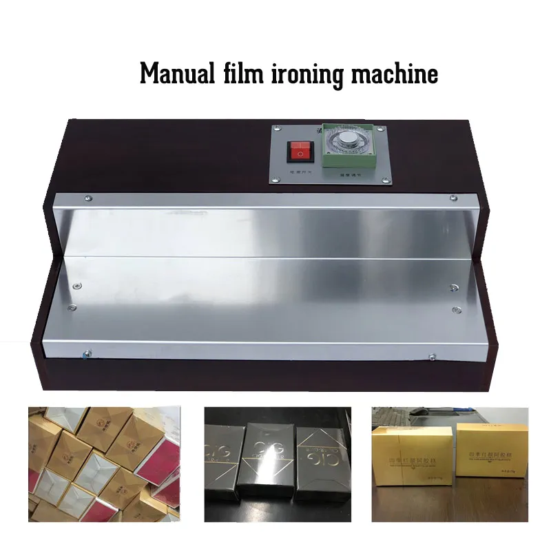 BEIJAMEI Film Heat Shrink Wrapping Machine Manual Perfume Cigarettes Cosmetics Poker Box Film Sealed Packaging Machines