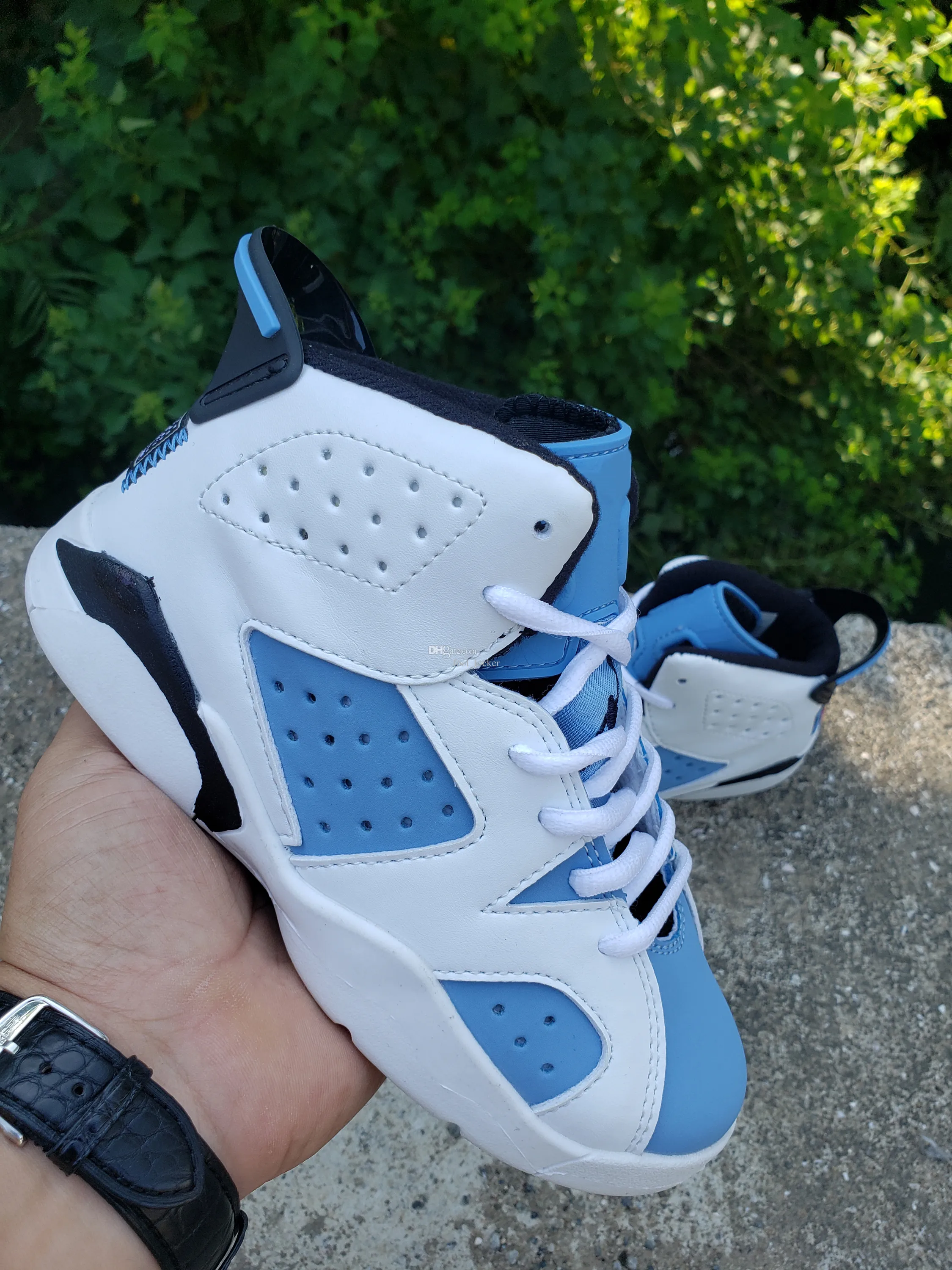 Basketball shoes Jumpman 6 University Blue Kids Children 6s Royal Blue Carmine DMP Red Oreo Black Infrared Boys Girls trainers sports sneakers Outdoor