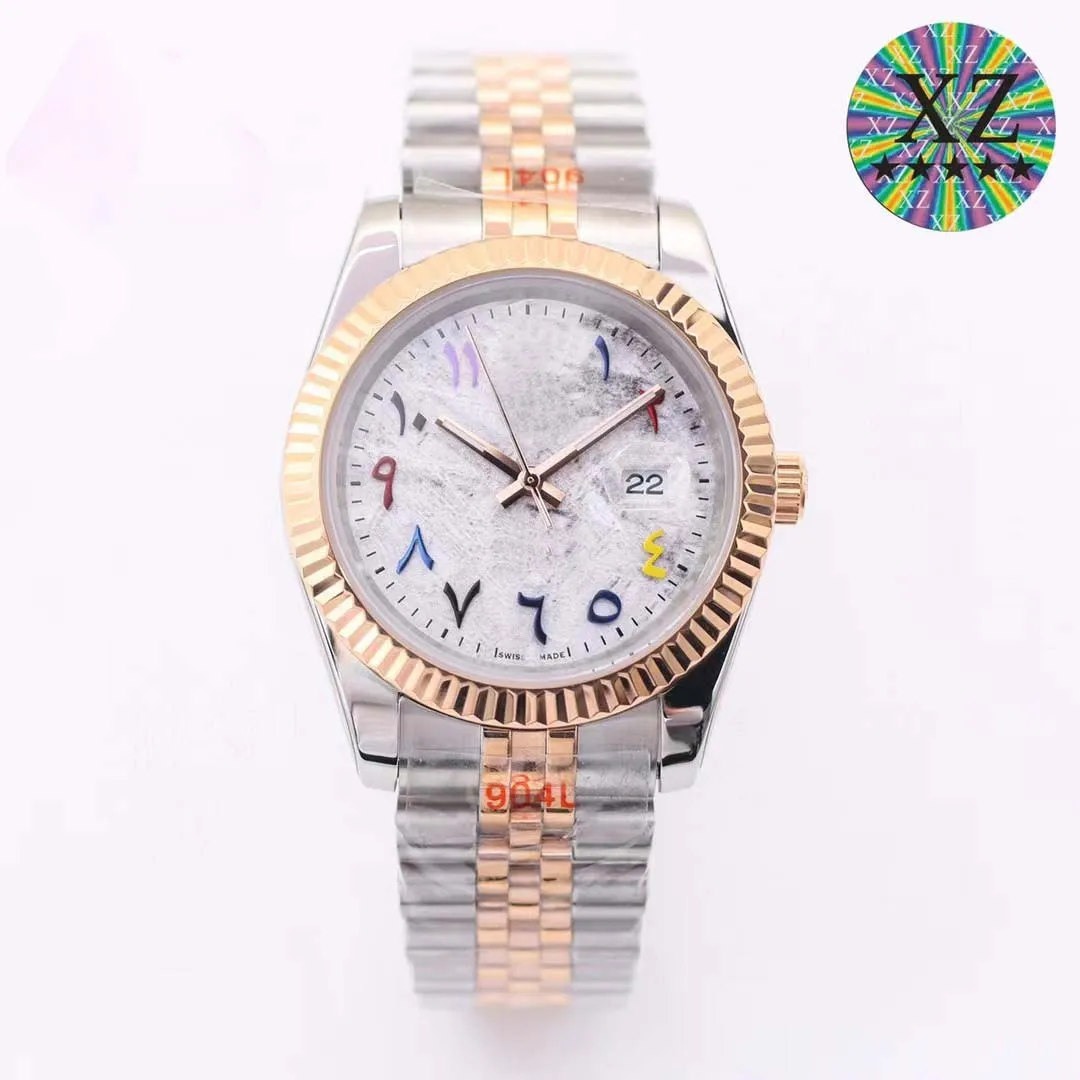 Ontwerper Horloge Hoogwaardige Men Mechanische horloges Heren Classic 41 mm Gold Watch Automatisch 904L roestvrijstalen riem waterdicht lumineuze