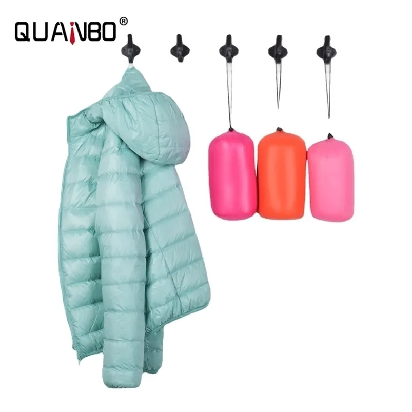 Spring Autumn Woman Jackets Winter Female Down Jacket Fashion Hooded Ultralight Parka Packable Casual Puffer Coats 220819