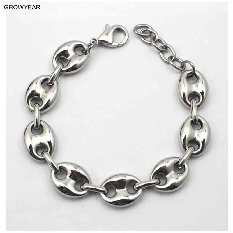 Oval chain Bracelet bangle