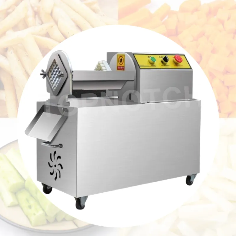 Carrots Potato Cucumber Strip Cutter Machine Profession Electric Fruit Cutting Maker