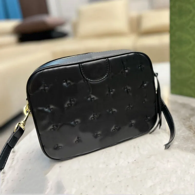 Crossbody Omuz Kamera Çantaları Çanta Kadın Çanta Leydi Alışveriş Kabuk Çantası Gerçek Deri Çanta Çantası Yüksek kaliteli moda harfleri çıkarılabilir kayışlar