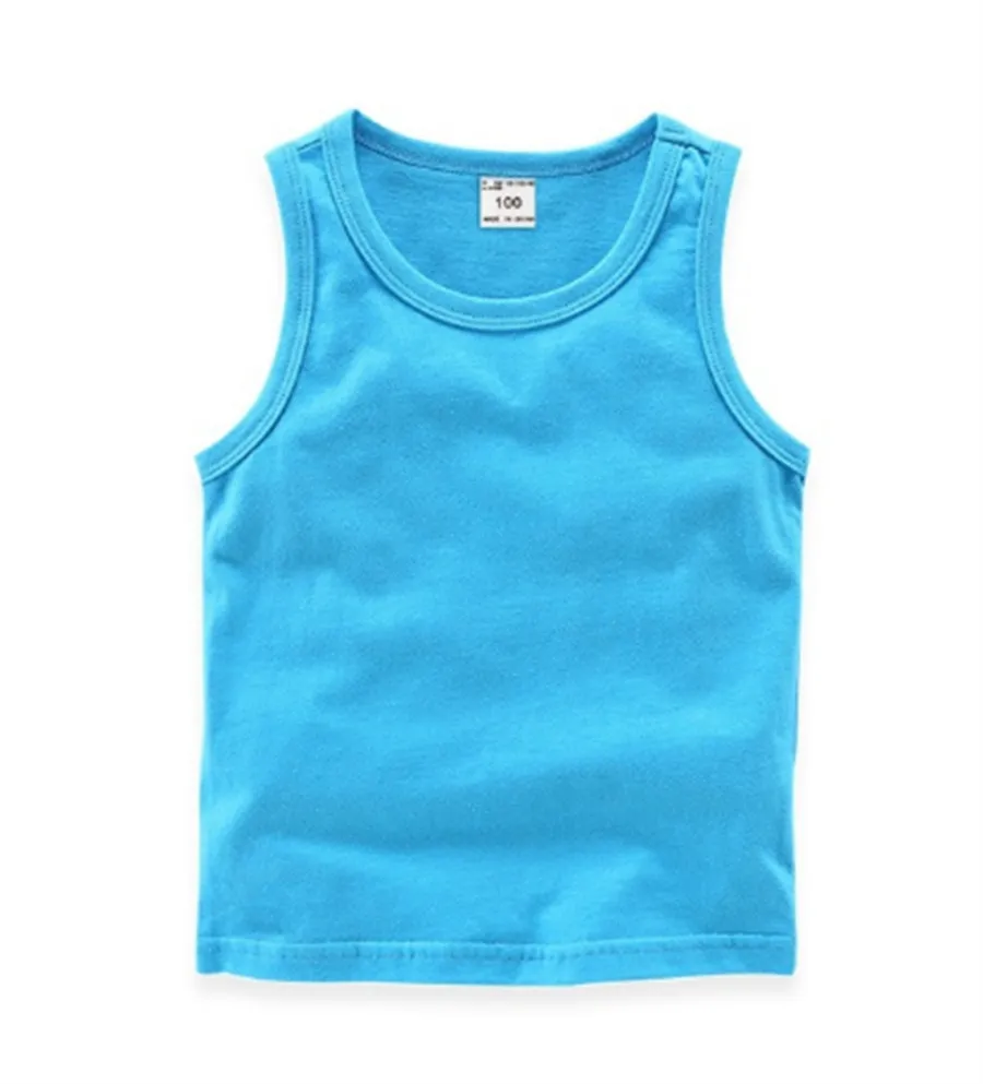 Vibrant Candy Color Sleeveless Jerseys For Kids 2024 Baby & Toddler