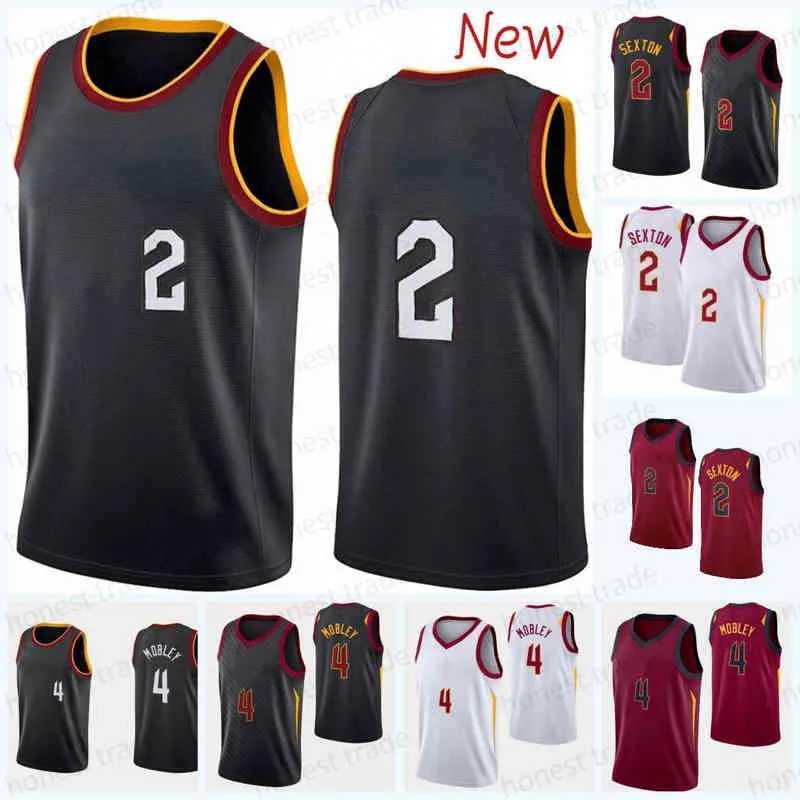 2022 Baloncesto Jersey 2 Collin Negro 4 Evan Blanco Hombres Jerseys Blanco Rojo Hombres Hombres Jerseys