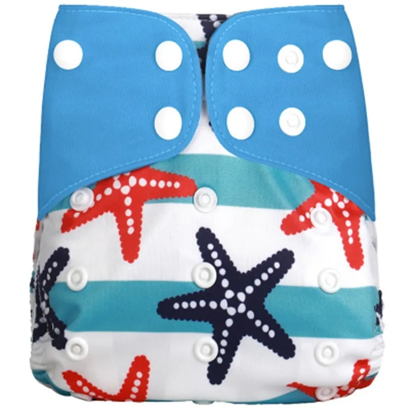 High Quality Summer Elf AIO Diaper With Sewn In Inserts From Pu09