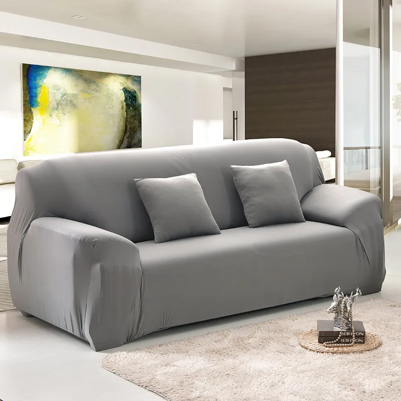 Stol täcker vanlig slipbeständig elastisk stretchsoffa täcker vardagsrum all-inclusive soffa l form fåtölj singel/tre garantischair