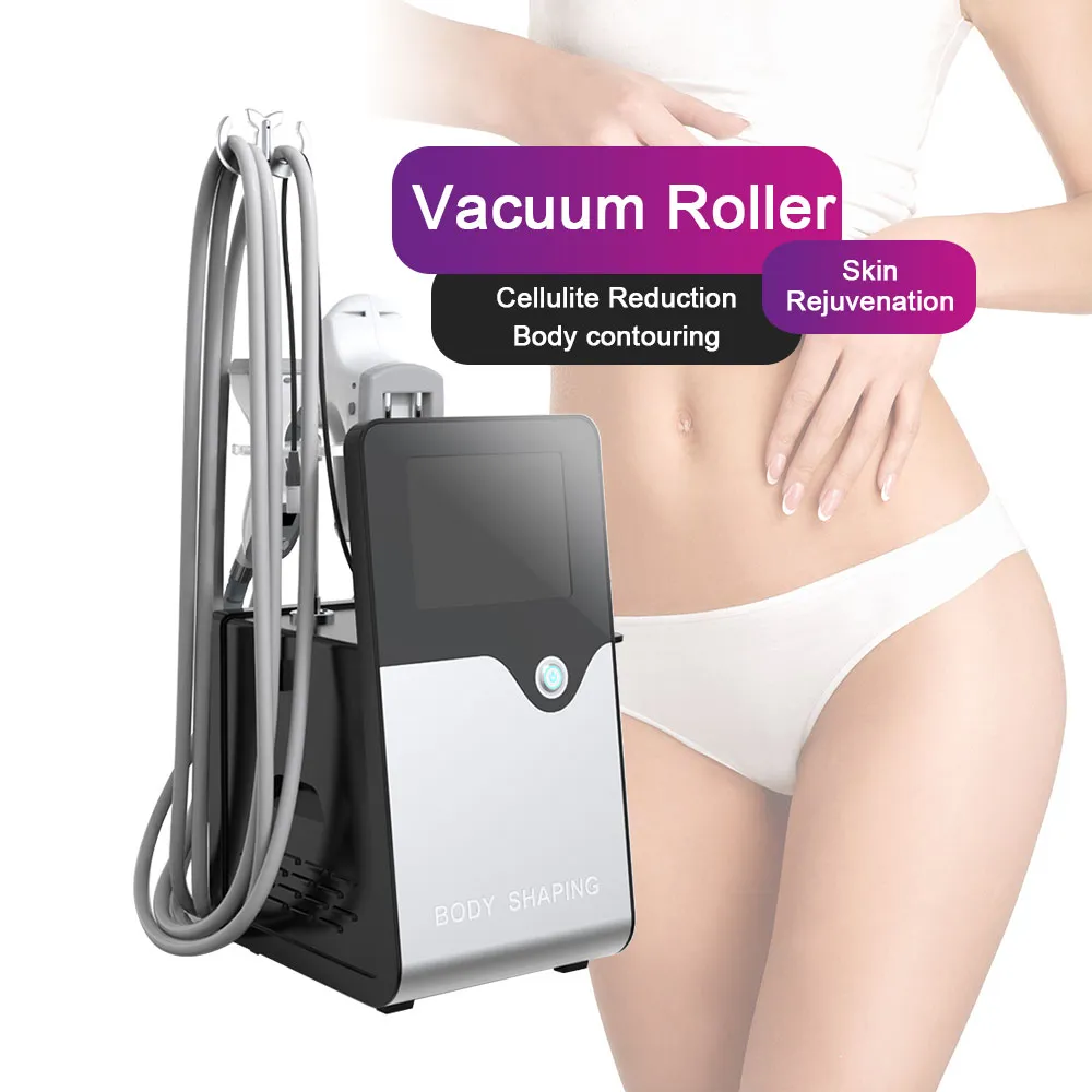 Portable Vela Vacuum Roller Cavitation RF Slimming Beauty Equipment Loss Weight Skin Tightening Cellulite Reduction Massager