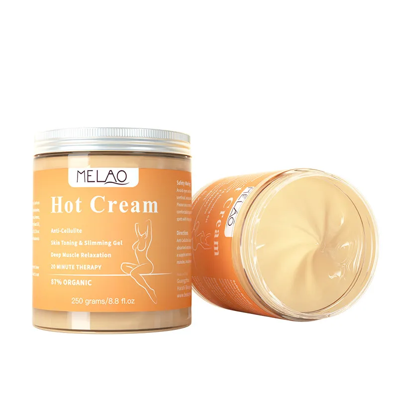 MELAO 250g Anti Cellulite Hot Cream Fat Burner Gel Slimming Cream Body