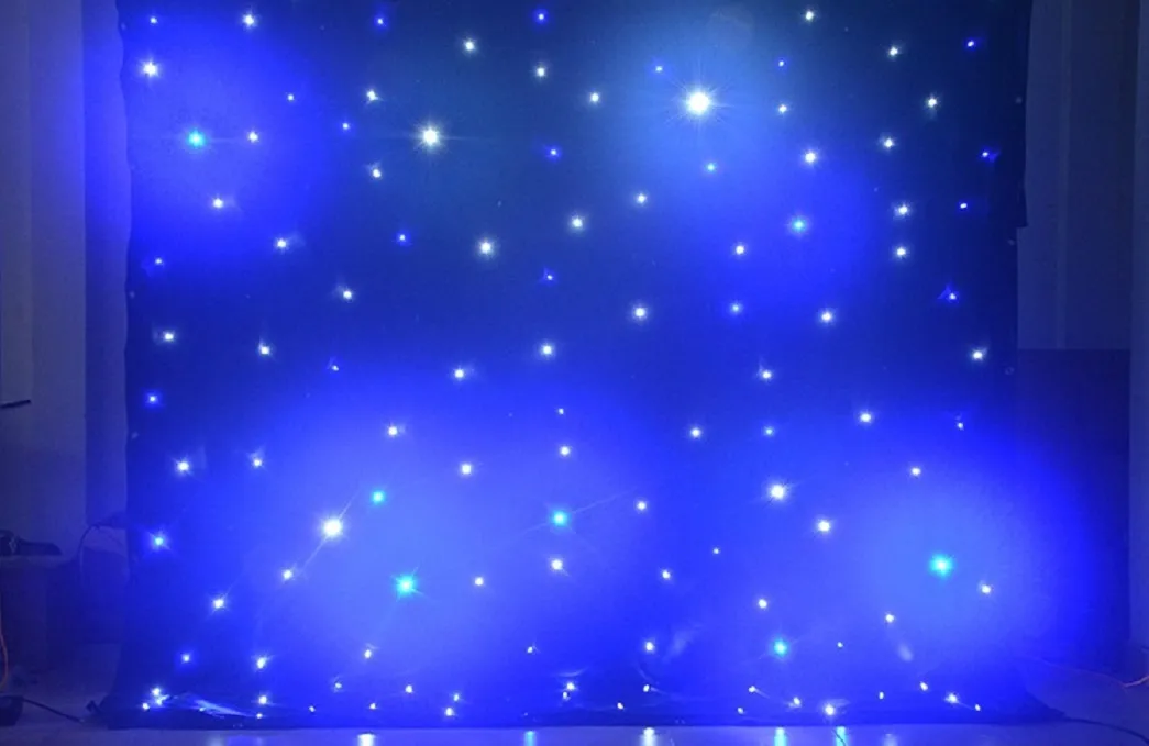 Show Stage Performance LED Colorful Starry Curtain Stage Lighting