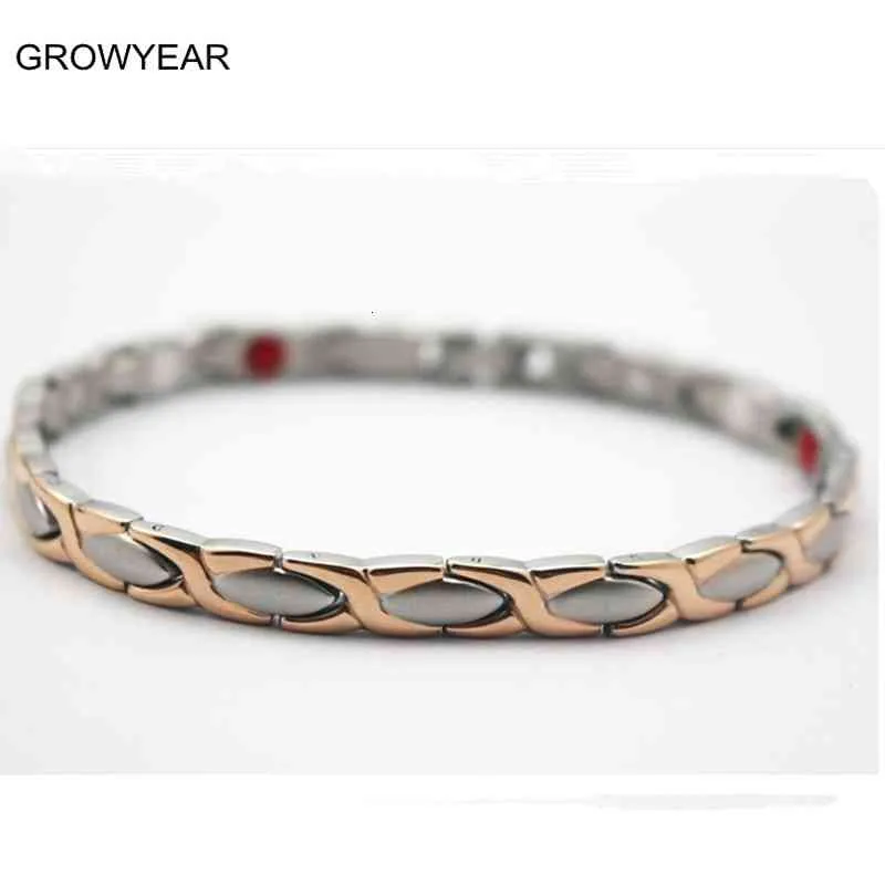 Energy Bracelet Women Stainless Steel Jewelry