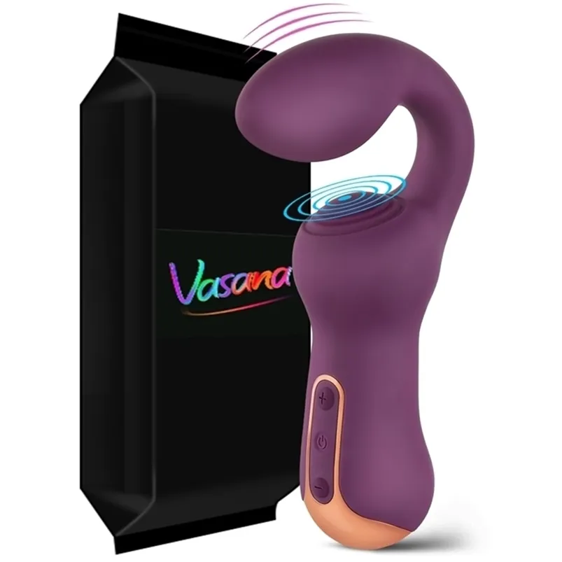 Vasana Potenti vibratori con bacchetta AV per donne Stimolatore del clitoride Stick G Spot Massaggiatore Masturbatore femminile Sesso T_voghion.com
