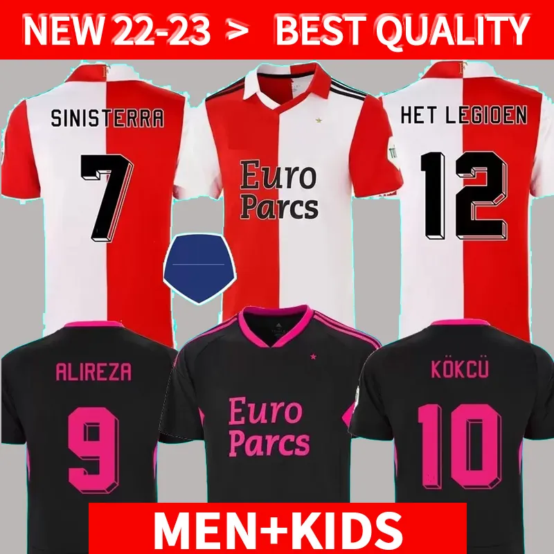 22 23 Home away 3RD maglie da calcio 2022 2023 KOKCU ALIREZA HET LEGIOEN Maglie da calcio uomo bambino