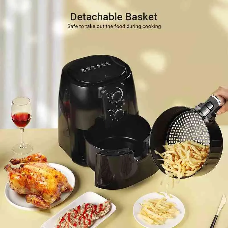 Accessoires pour friteuse à air, compatible avec Gowise Phillips Cozyna et  Secura All Airfryer 3.7, 4.2, 5.3, 5.8QT, 7 po, 8 po, 8 pièces par ensemble