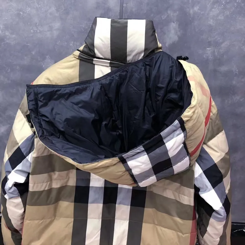 Men's reversible top hooded jacket