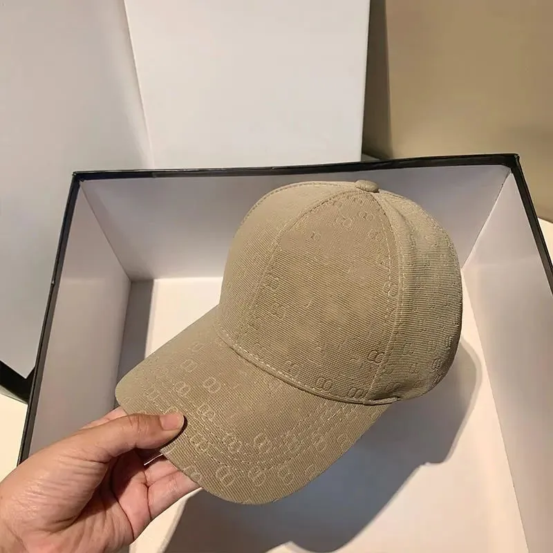 Tasarımcı Kova Şapkası Erkekler için Kadın Marka Mektup Top Kapakları 4 Mevsimler Ayarlanabilir Lüks Spor Kahverengi Beyzbol Şapkaları Kapa Güneş Şapkaları