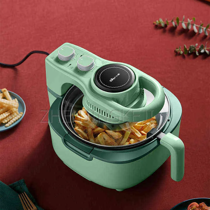 1100W 5L Air Fryer Electric Oven French Fries Chicken Wings Egg Tarts