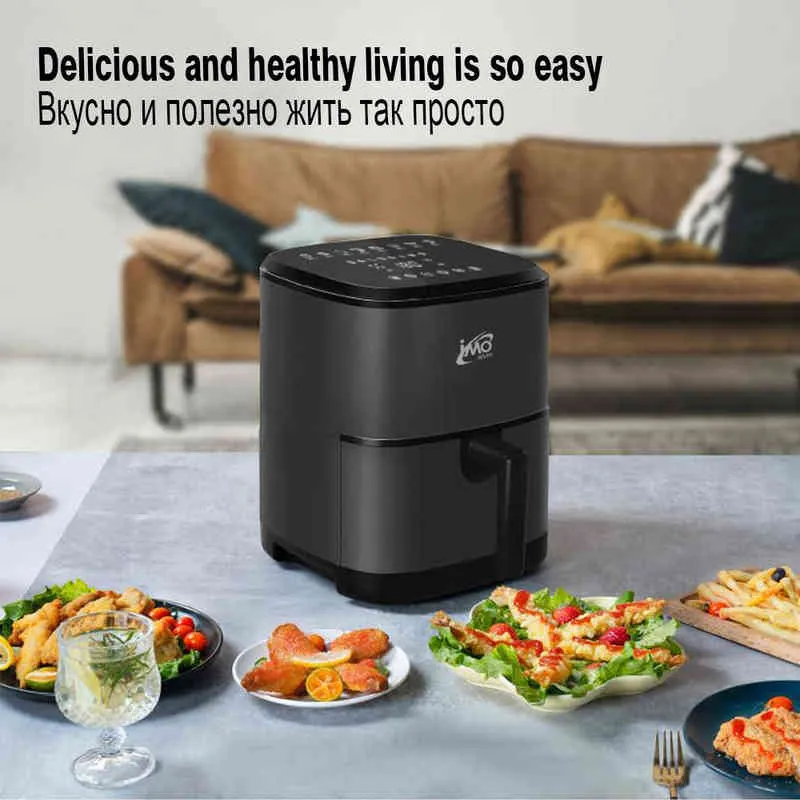 Air Fryer Lid for Instant Pot 6Qt/8Qt, 7 in 1 with LED Touchscreen, Turn  Your Pressure Cooker Into Air Fryer in Seconds, Air Fryer Accessories and