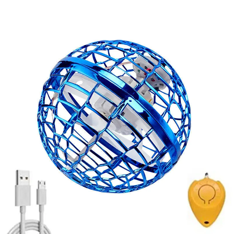 Jouet Boule Volante Lumineuse, 360° Flying Ball Hover Ball