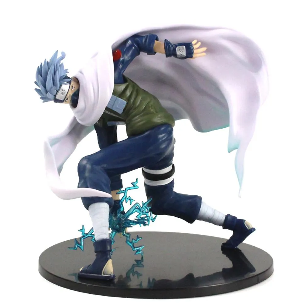 14 5cm Naruto Shippuden Kakashi Action Figure Kakashi Hatake Sharingan ...