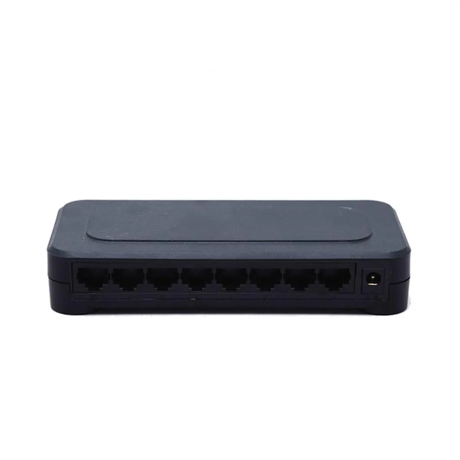 10 100Mbps RJ45 8 Porta Fast Ethernet Switch LAN Hub US Plug de 5V Adaptador Adaptador Rede de fonte de alimentação Switch278W