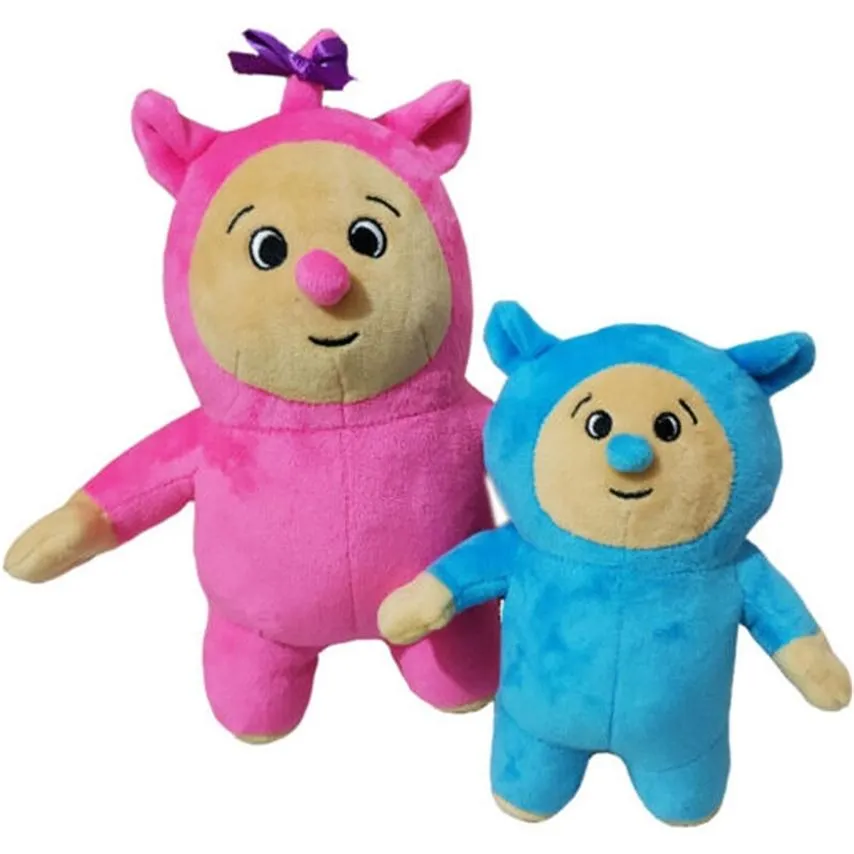 2pcs 로트 베이비 TV Billy 및 BAM 플러시 피겨 장난감 장난감 소프트 스토리 인형 아이 생일 선물 2012142911