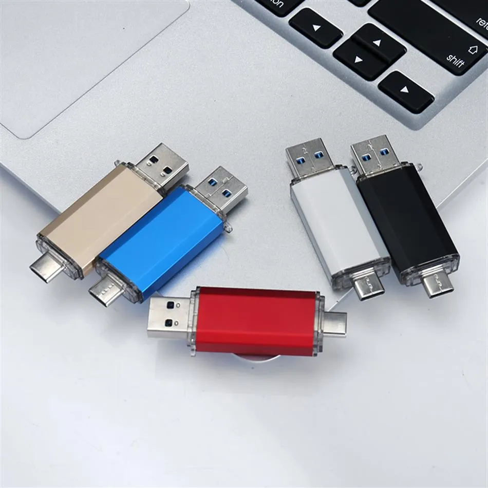 OTG USB Stick Type C Pen Drive 128GB 64GB 32GB 16GB USB DRIV