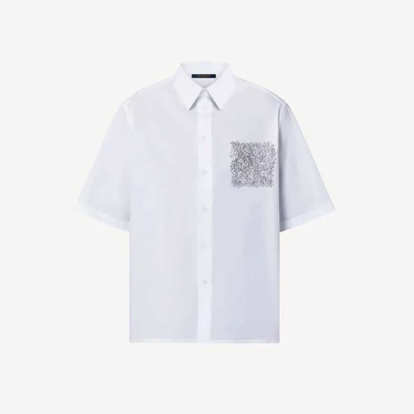 2022 Mode Hawaii Floral Imprimer Plage Chemises Hommes Designer Soie Bowling Chemise Chemises Décontractées Hommes D'été À Manches Courtes Lâche D2325