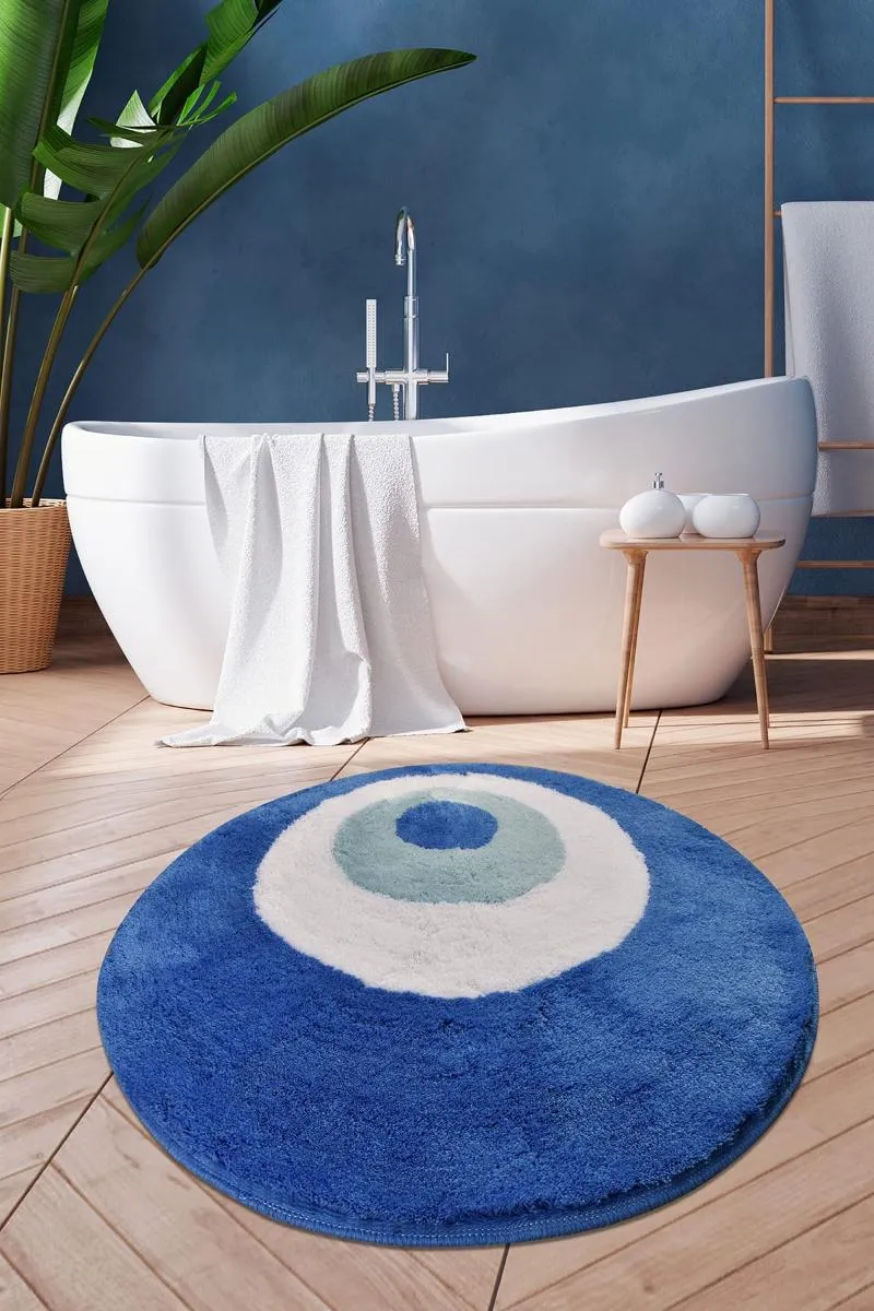 Tapis Nazar Evil Eye Perle Tapis Tapis Antidérapant Tapis Salon Décor Tapis Balcon Salle De Bains Cuisine Imprimé Paillasson Couloir Tapis De BainTapis