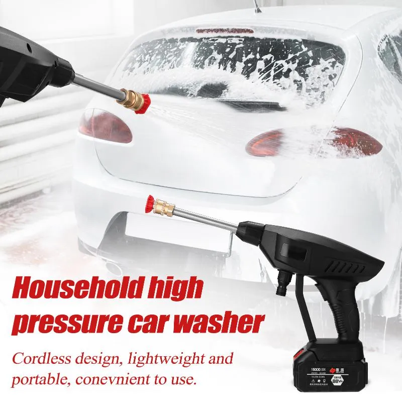 Autowaschmaschinenhaushalte kordless 30 -bar Hochdruckwaschwerkzeug tragbar