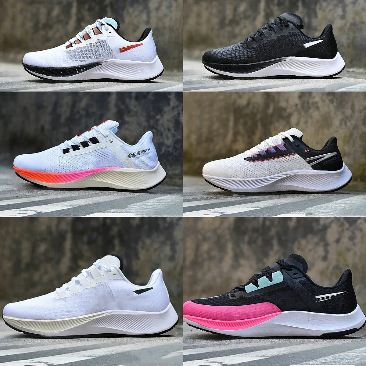 Designers Pegasus Soyez vrai 37 39 35 Turbo Casual Sports Chaussures Zoom Flyease 38 Triple White Midnight Black Navy Chlore Ribbon Multi Anthracite Trainer Sneakers Y58
