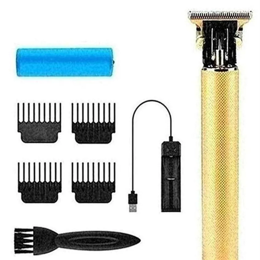 Комплект Trimmer Clippers Clippers T Trimmer для мужчин дома USB.
