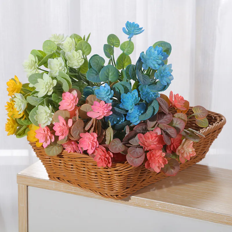 Декоративные цветы венки искусственное домашнее обстановка для бутылочных цветов.