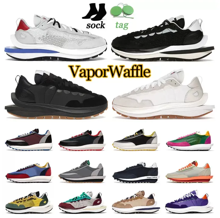 Dise￱ador Nuevo Nylon Ldwaffle Running Shoes for Men Women Gusto Gusto Pine Green Blanco Gris Negro Ldv Waffle Sports Sporters