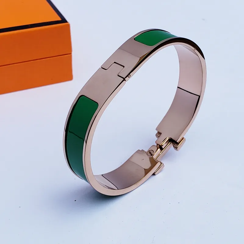 High quality designer design Bangle stainless steel rose gold buckle bracelet fashion jewelry men and women bracelets251B