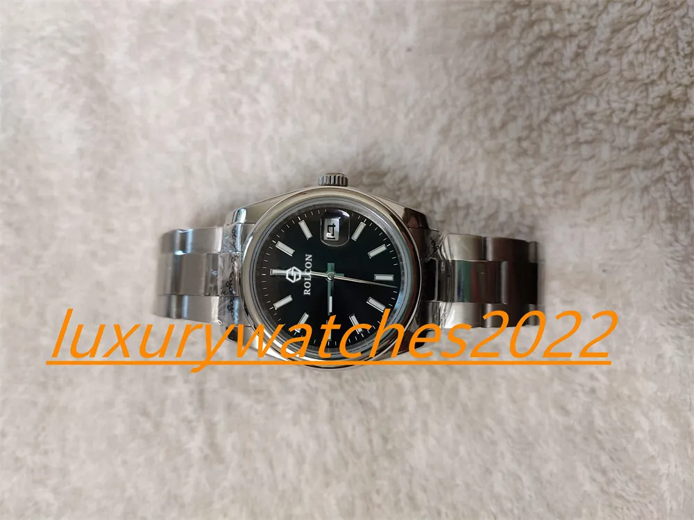 MP Factory Luxury Watch Datejust 36mm Dial 124300 Movimento automatico perpetuo Meccanico 904L Orologio da polso con vetro zaffiro in acciaio pregiato