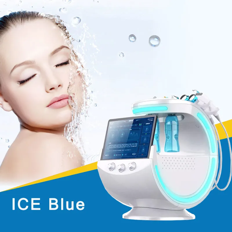 Oxygen Hydro dermabrasion Bubble Microdermabrasion Hydra water appareil facial smart ice blue