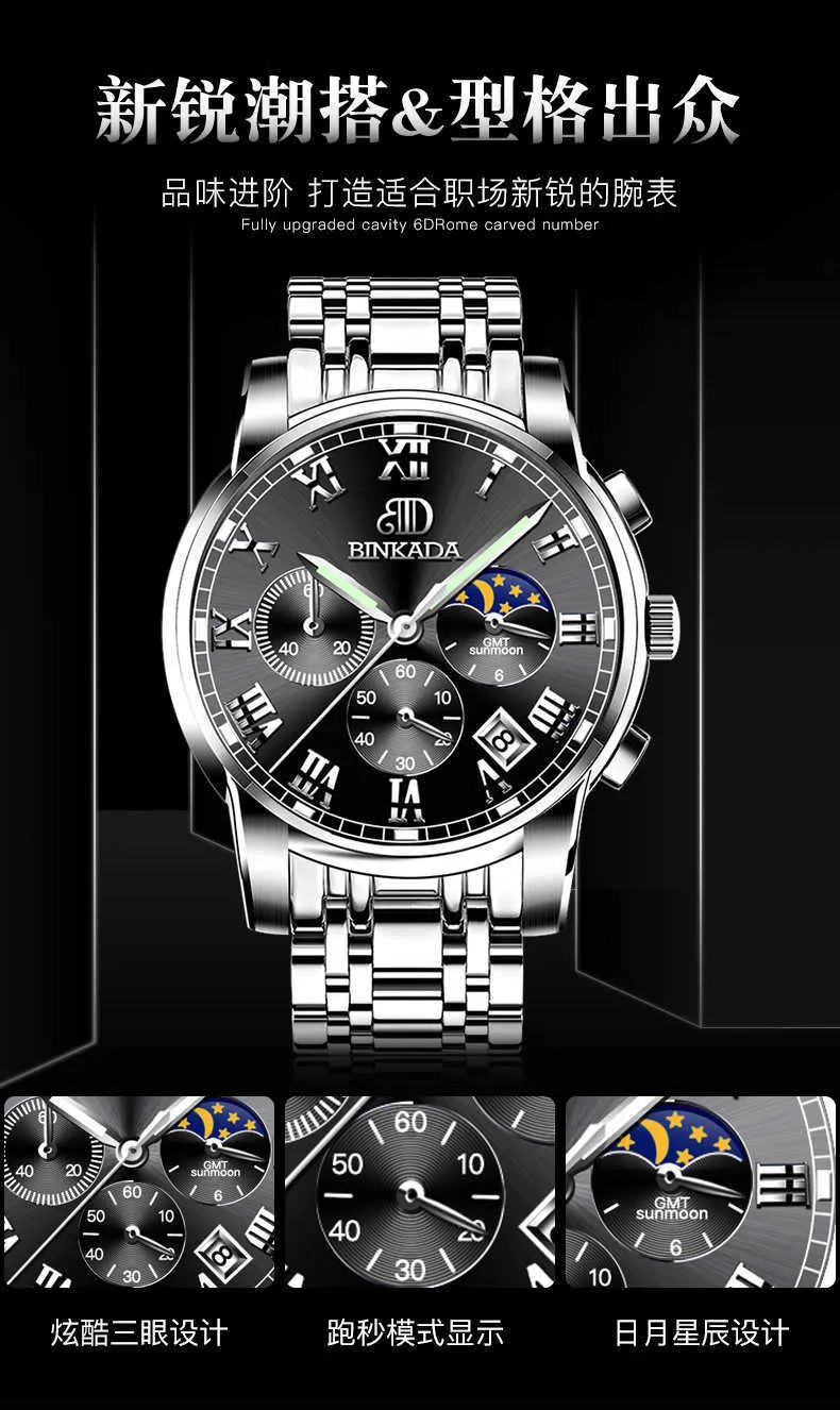 Binkada Mens Luxury Designer Poedagar Watch Price Waterproof And Multiple Styles Available From Fzxiaobai 36.5 DHgate.Com