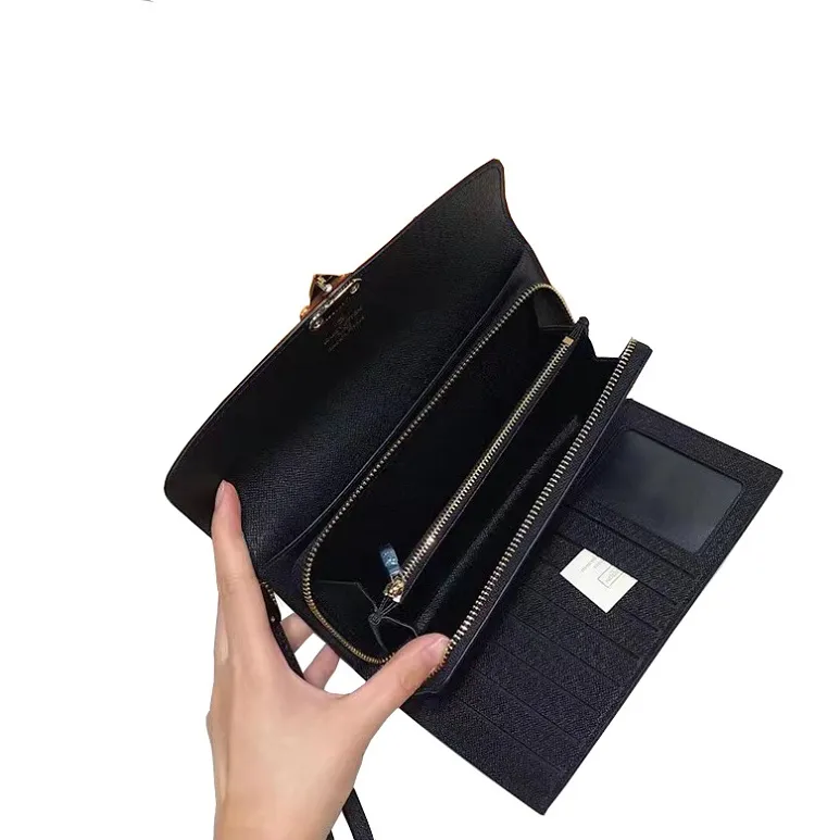 Hot selling High quality designer bags wallet zipper purses cards and coins famous womens wallets purse card holder coin purse clutch bag free ship