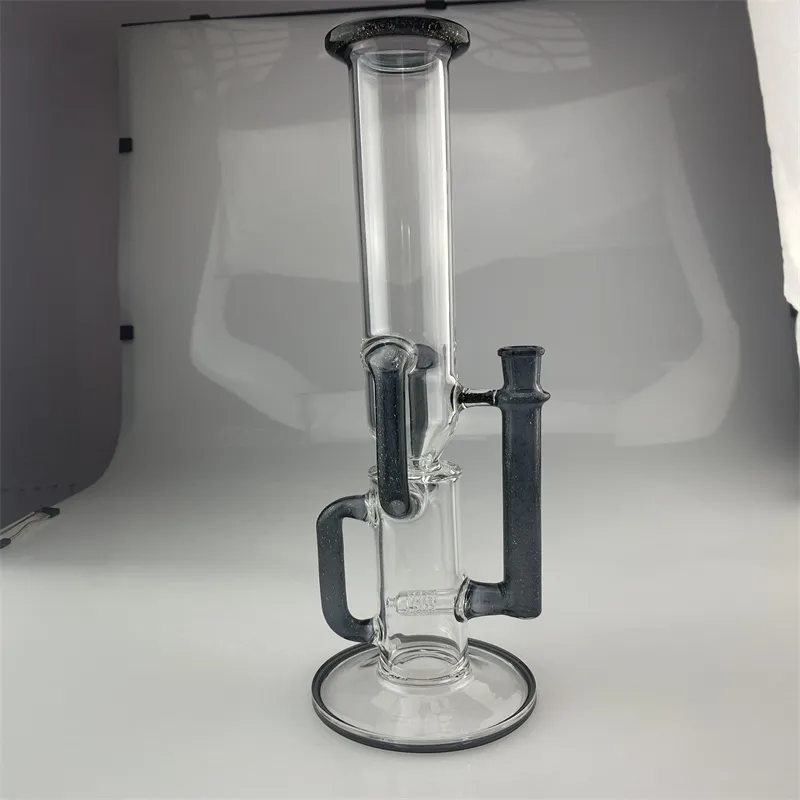 Hookahs yellow flash yellow recycle bong 14 mm joint 17 inch