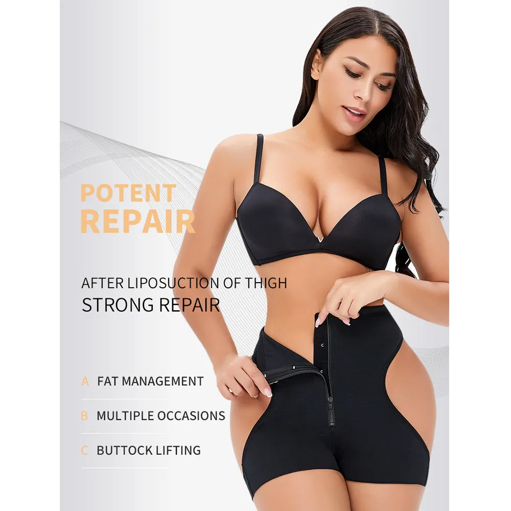 High Waist Womens Hip Shaper Underwear Panties With Hook And Zipe Hip Butt  Lifter And Push Up Trainer Shapewear From Hm2017, $17.24