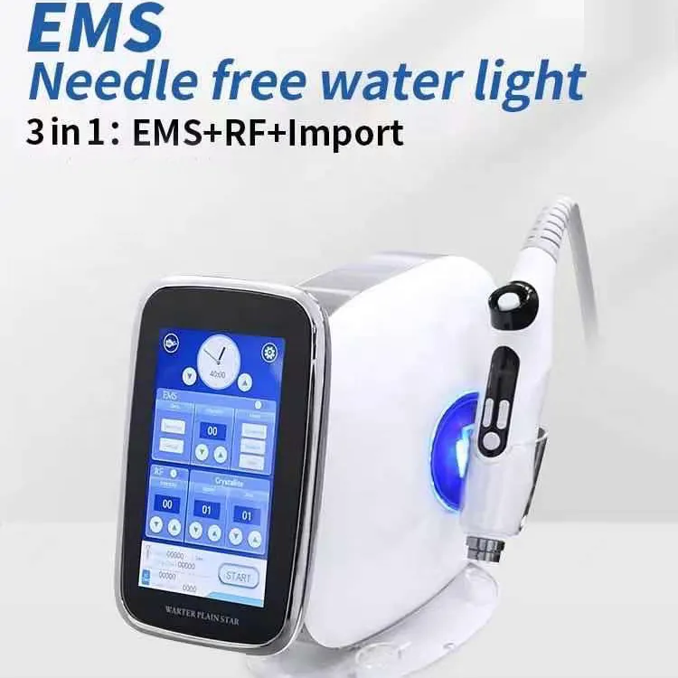 No-Needle mesoterapi Anti-aging RF EMS Meso Nano Injector Gun Microcurrent Skin Rejuvenation