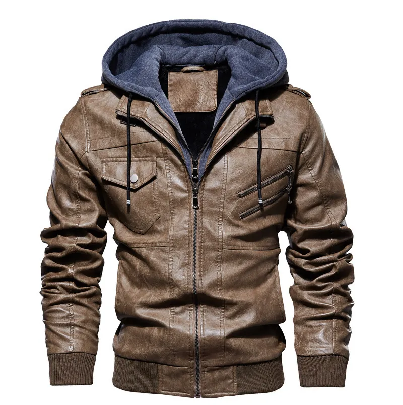 Dimusi Winter Mens Mens Cute Leather Jacket Casual Man 3 488 DHgate