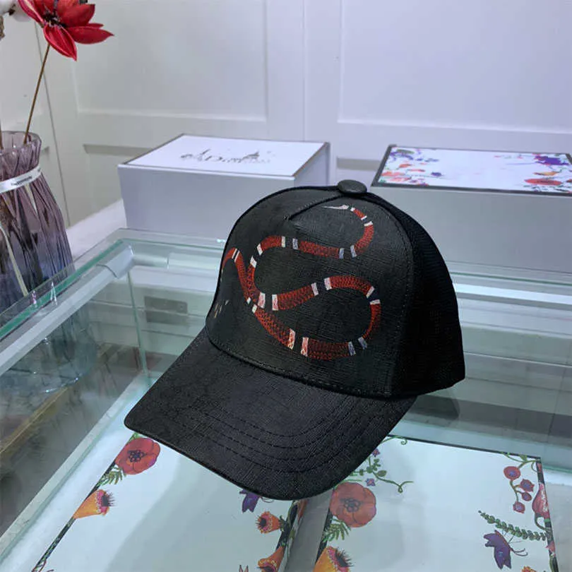 2022 인기있는 뱀 꽃 공 모자 캔버스 캐주얼 디자이너 세련된 태양 모자